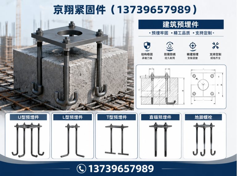 复兴区钢结构紧固件展示图